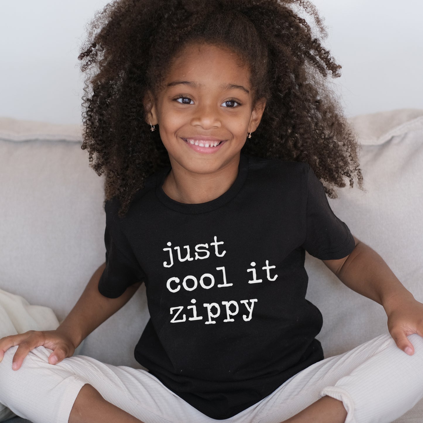 Just Cool It Zippy - Short Sleeve Kids Shirt