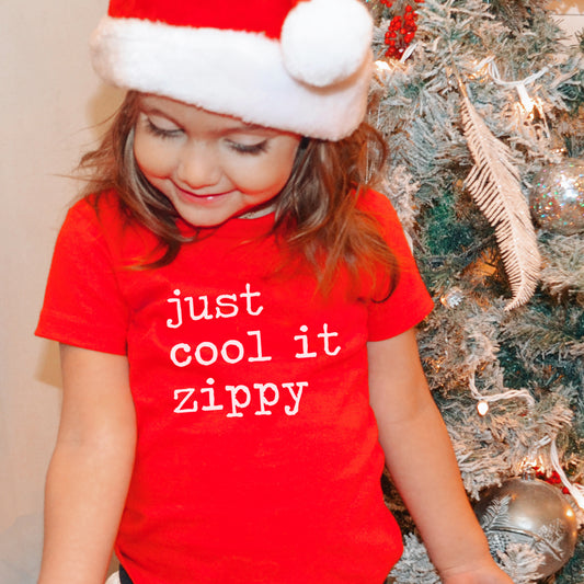 Just Cool It Zippy - Short Sleeve Kids Shirt