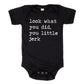 Look What You Did You Little Jerk - Short Sleeve Kids Shirt