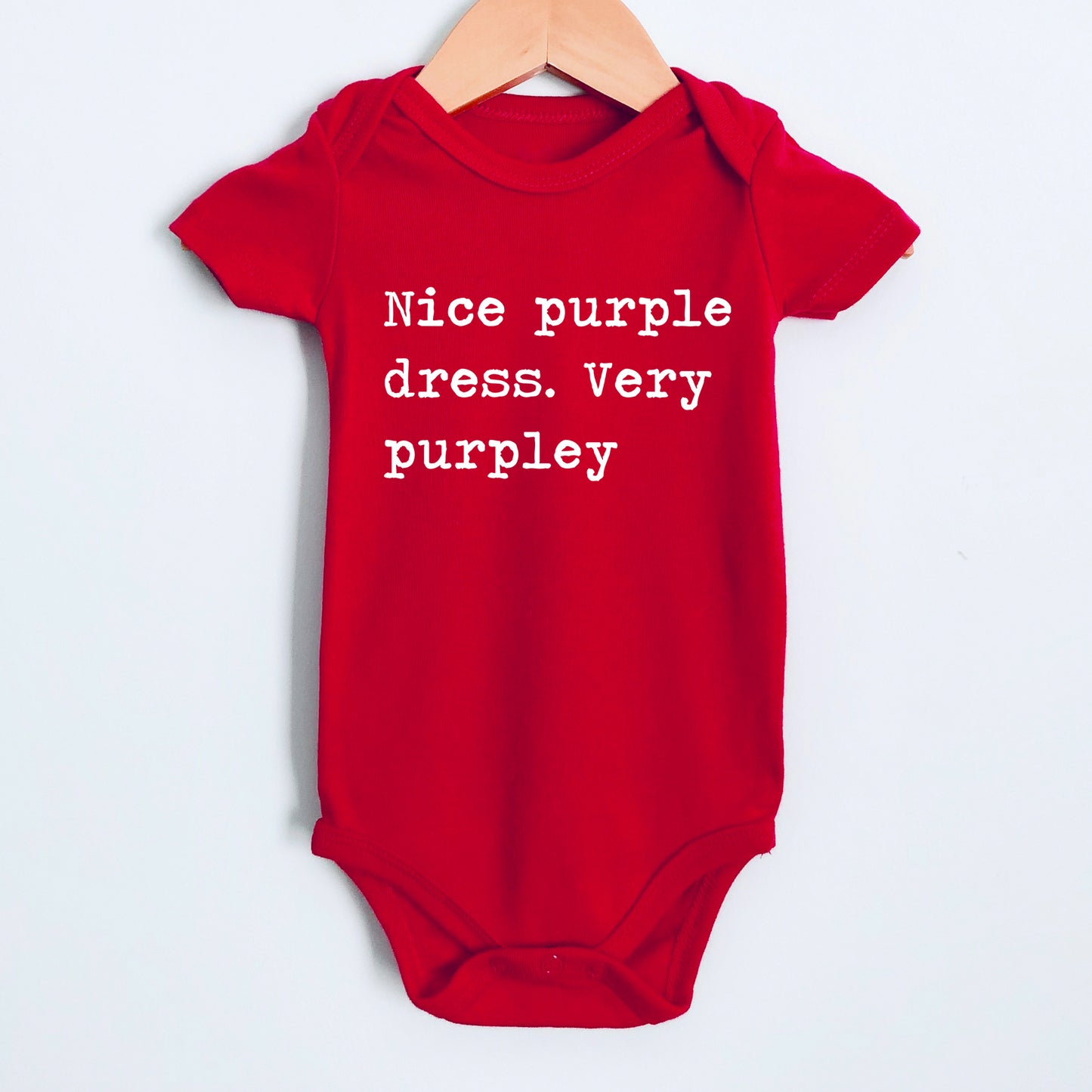 Nice Purple Dress Very Purpley - Short Sleeve Kids Shirt