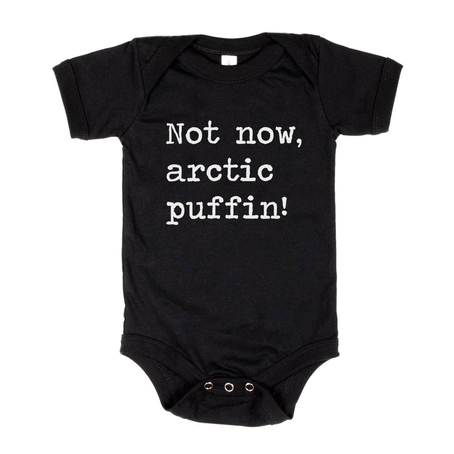 Not Now Arctic Puffin - Short Sleeve Kids Shirt