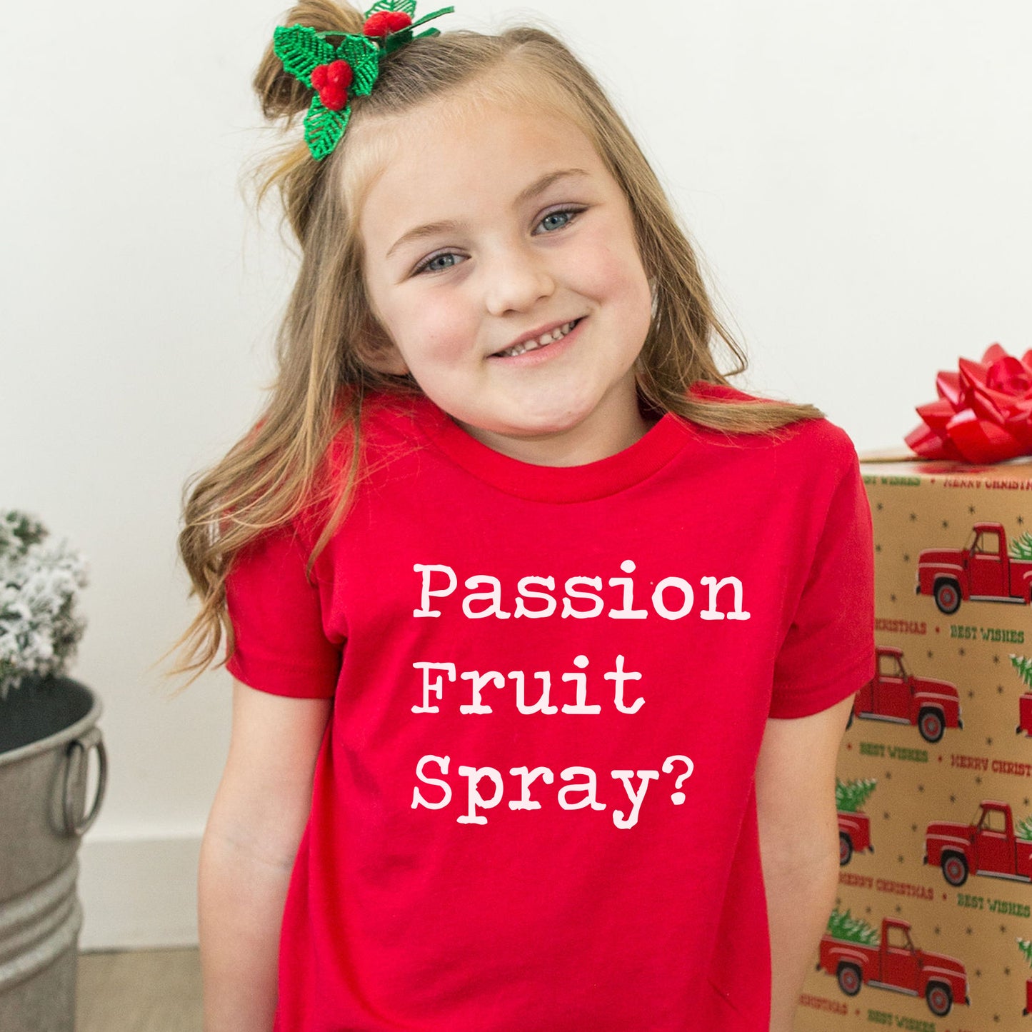 Passion Fruit Spray - Short Sleeve Kids Shirt