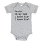 Santa I Know Him - Short Sleeve Kids Shirt