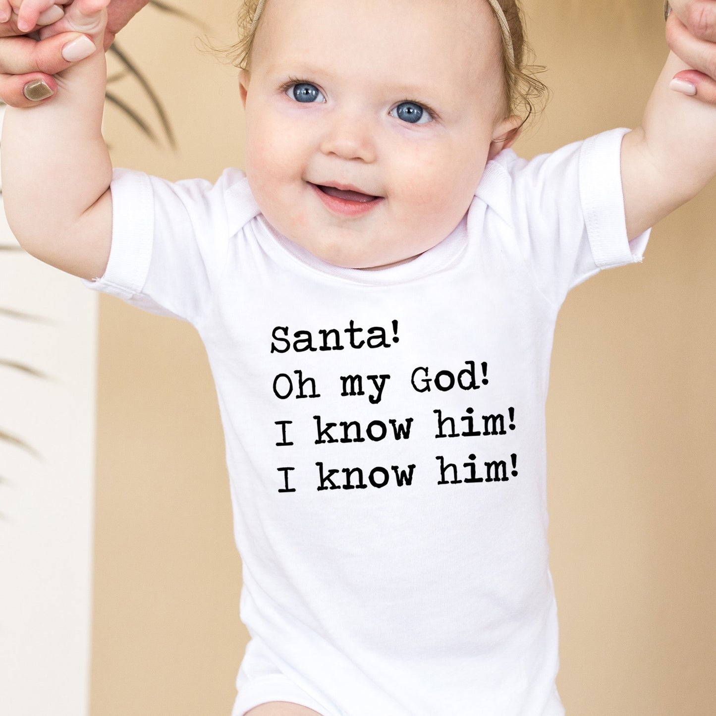 Santa I Know Him - Short Sleeve Kids Shirt