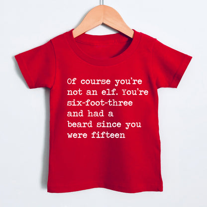 Six Foot Three - Short Sleeve Kids Shirt