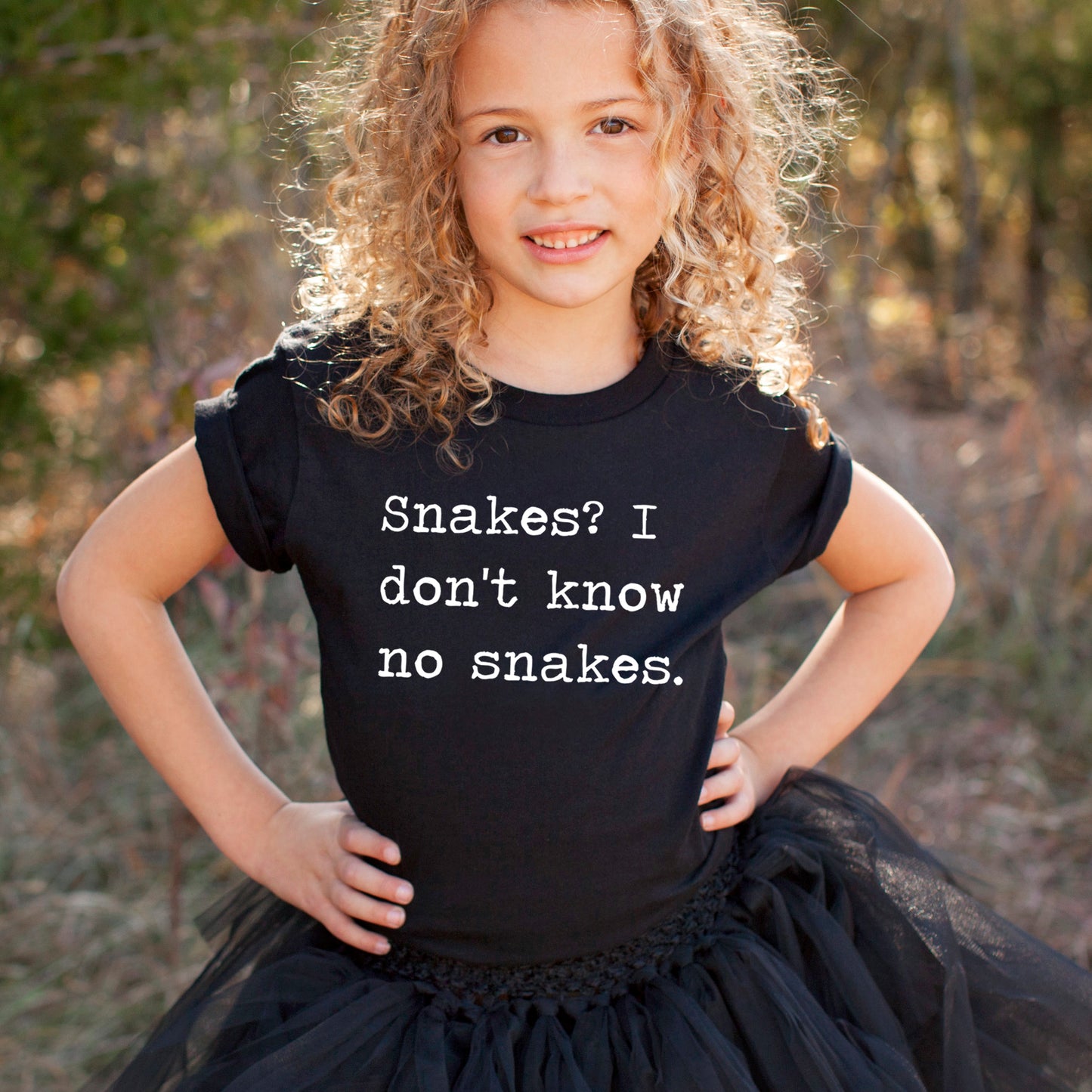 Snakes I Don't Know No Snakes - Short Sleeve Kids Shirt