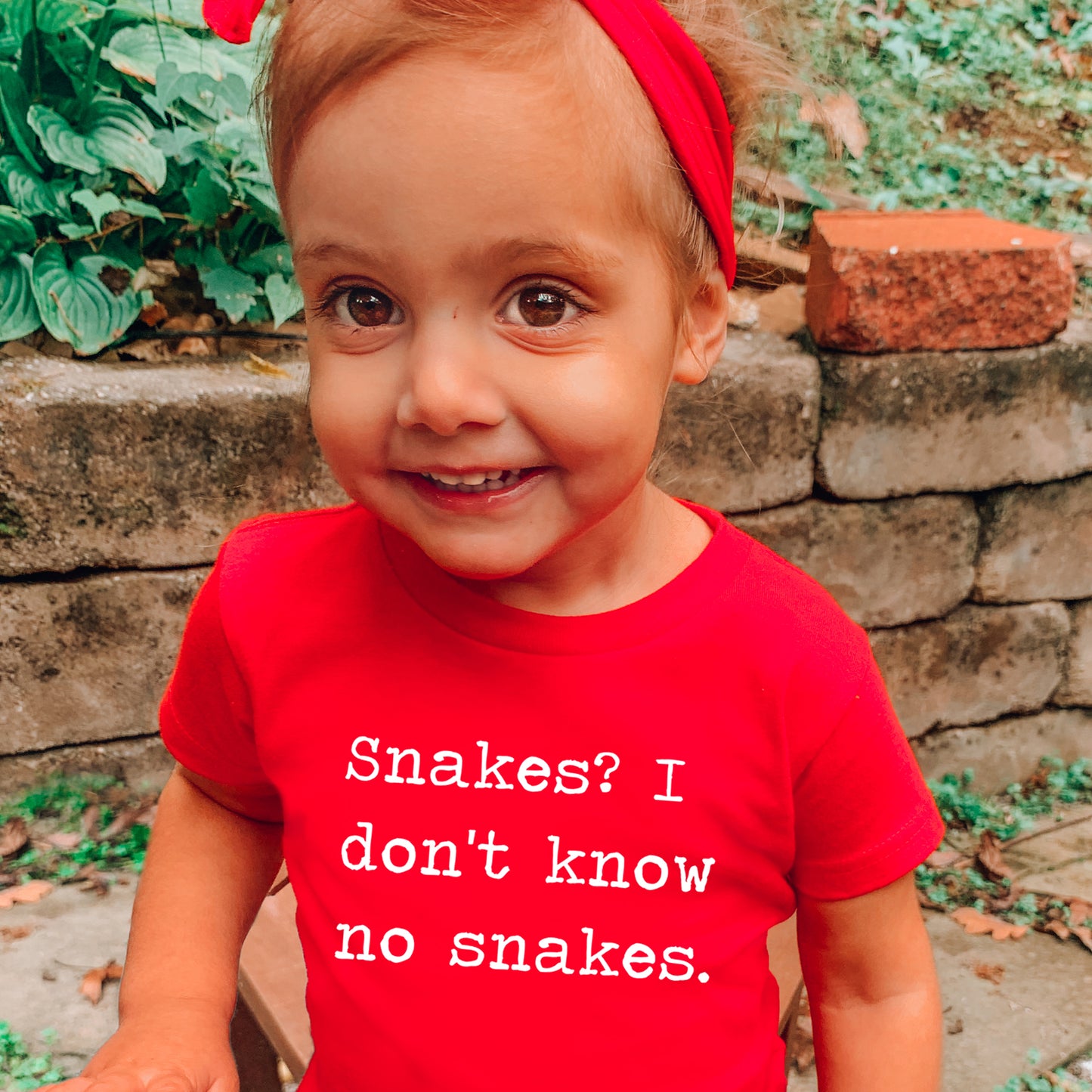 Snakes I Don't Know No Snakes - Short Sleeve Kids Shirt