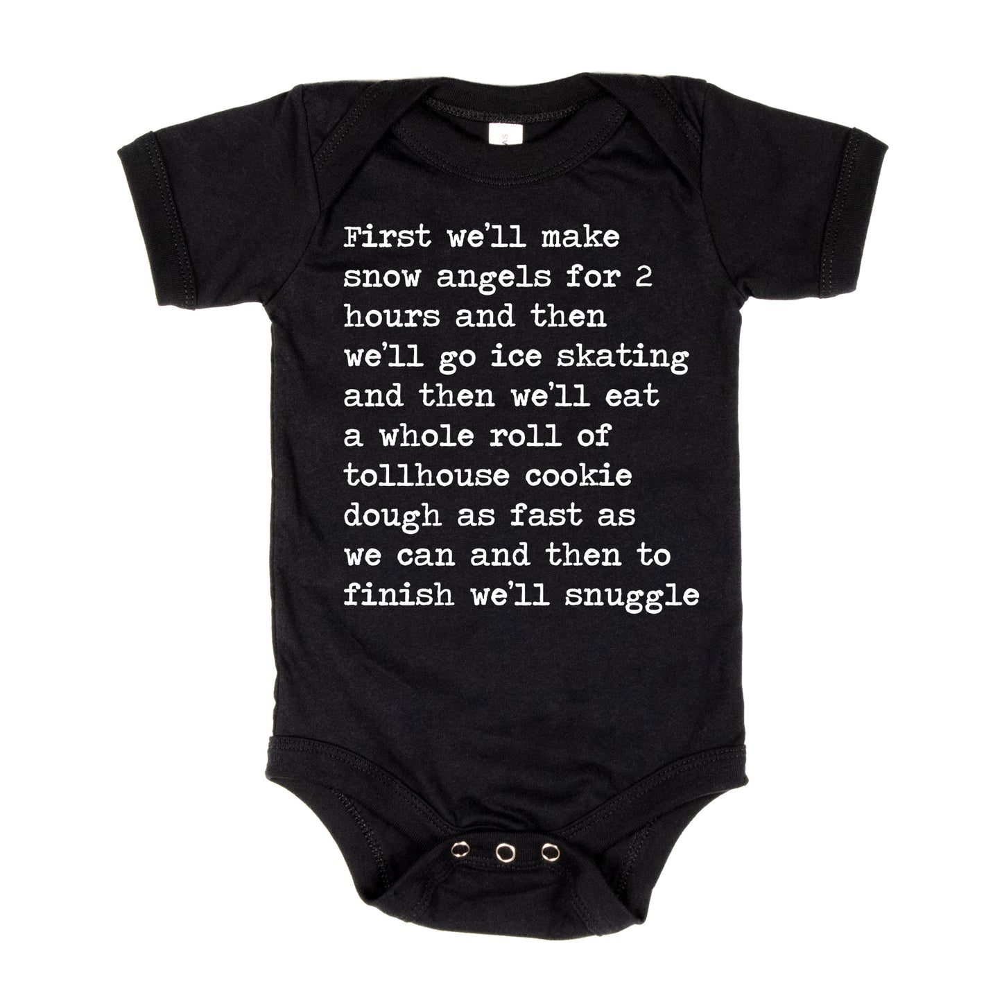 And To Finish We'll Snuggle - Short Sleeve Kids Shirt