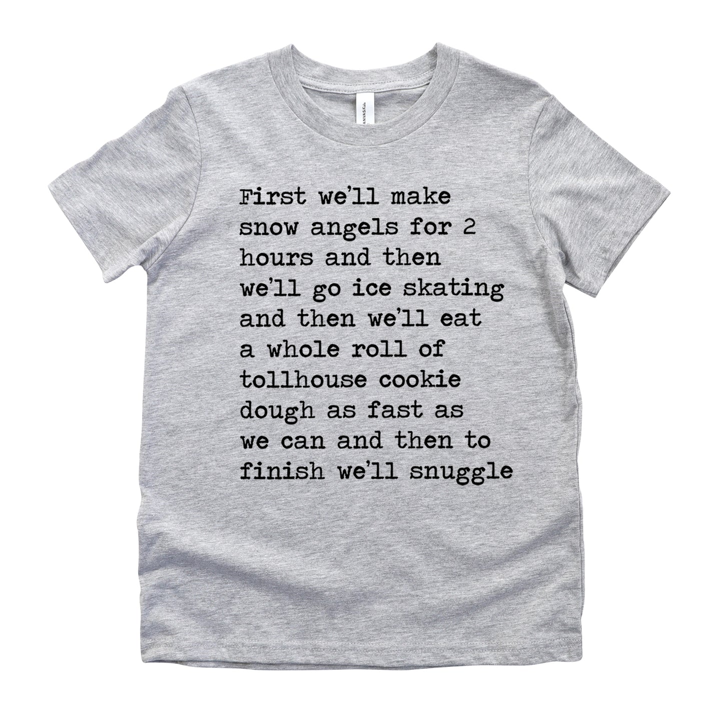 And To Finish We'll Snuggle - Short Sleeve Kids Shirt