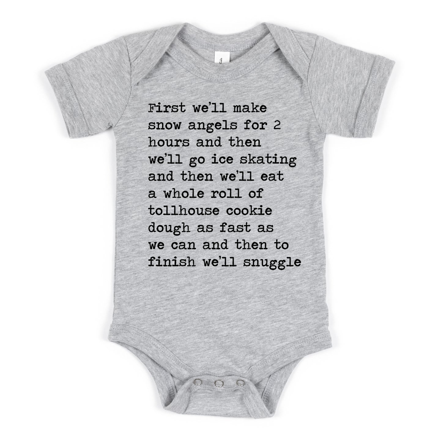 And To Finish We'll Snuggle - Short Sleeve Kids Shirt