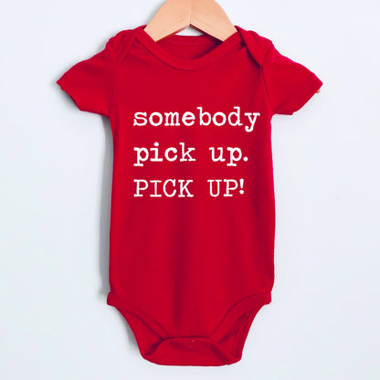 Somebody Pick Up - Short Sleeve Kids Shirt