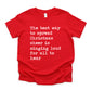 The Best Way To Spread Christmas Cheer Is Singing Loud For All To Hear - Short Sleeve Kids Shirt