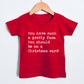 You Have Such A Pretty Face - Short Sleeve Kids Shirt