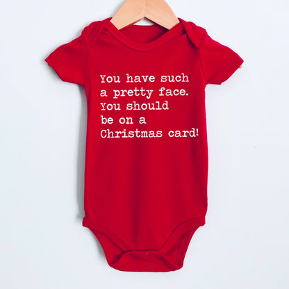 You Have Such A Pretty Face - Short Sleeve Kids Shirt