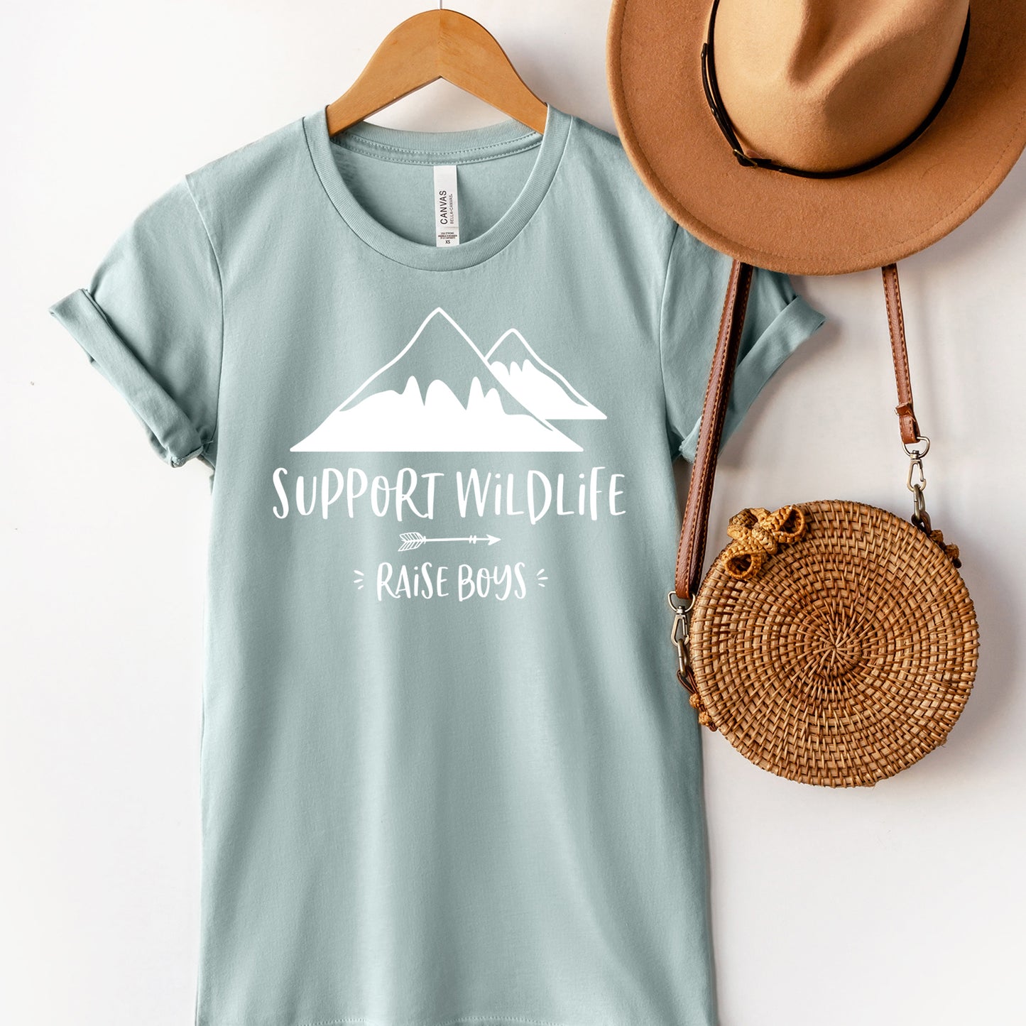 Support Wildlife Raise Boys T-Shirt