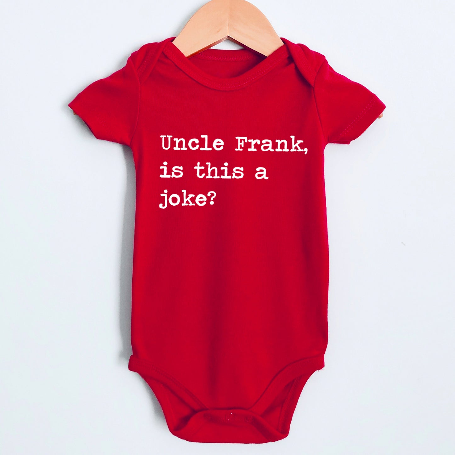 Uncle Frank Is This A Joke - Short Sleeve Kids Shirt