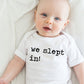 We Slept In - Short Sleeve Kids Shirt