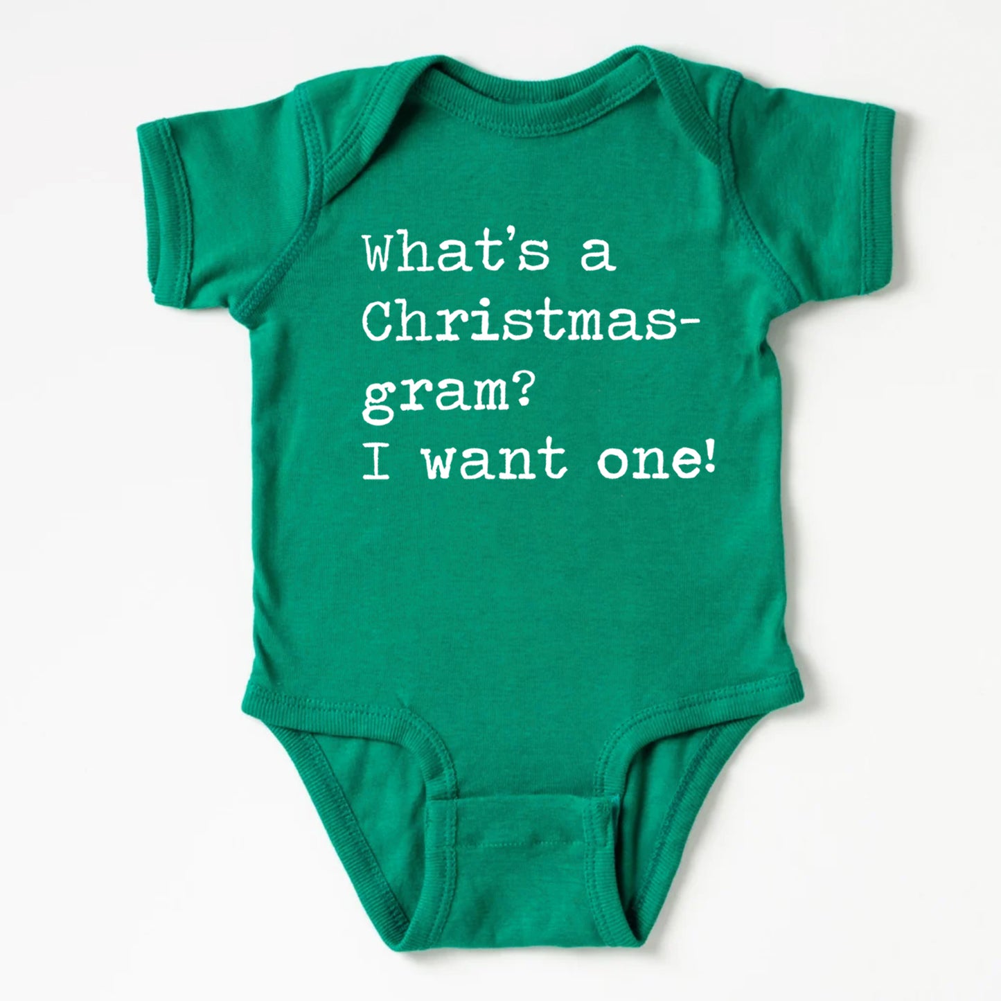 What's A Christmas-gram? I Want One - Short Sleeve Kids Shirt