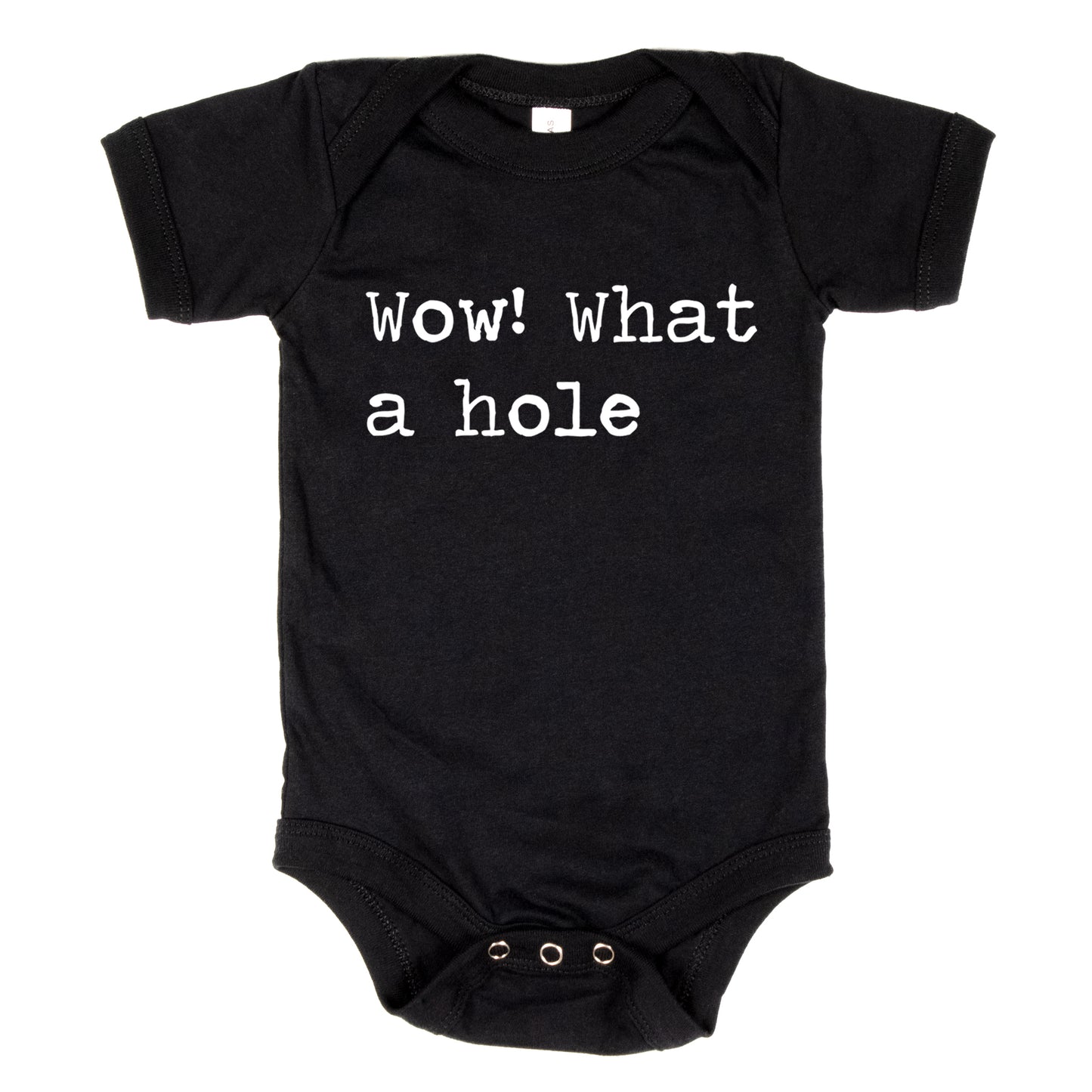 Wow What A Hole - Short Sleeve Kids Shirt