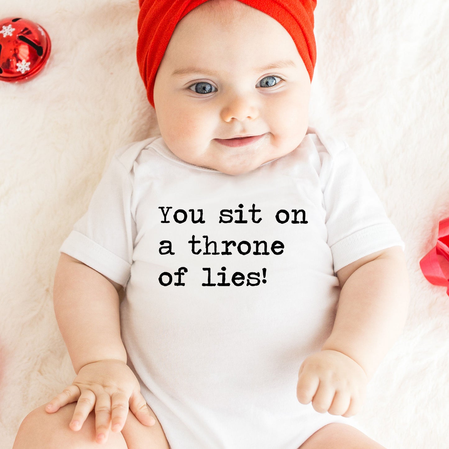 You Sit on A Throne of Lies - Short Sleeve Kids Shirt