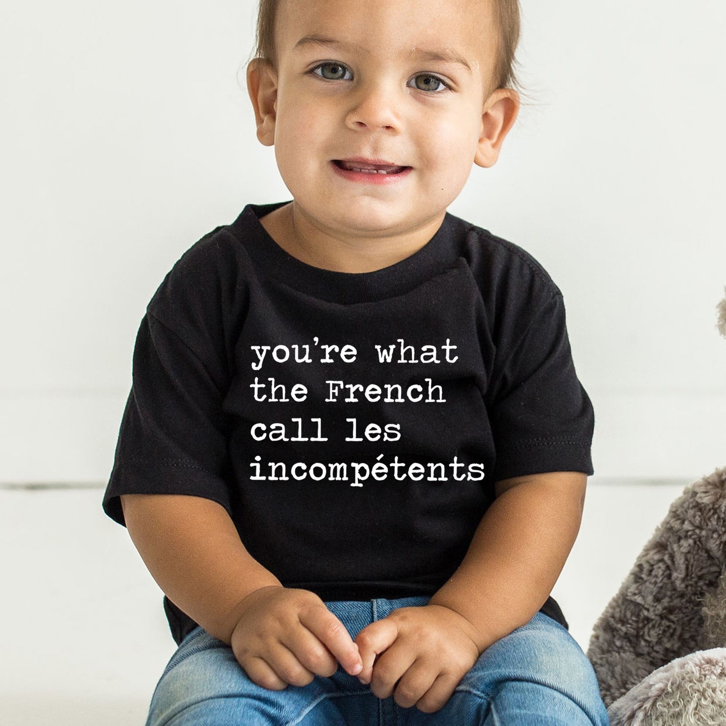 You're What The French Call Les Incompetents - Short Sleeve Kids Shirt