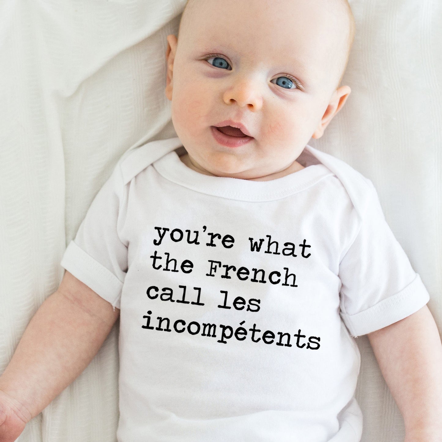 You're What The French Call Les Incompetents - Short Sleeve Kids Shirt