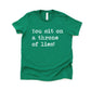 You Sit on A Throne of Lies - Short Sleeve Kids Shirt