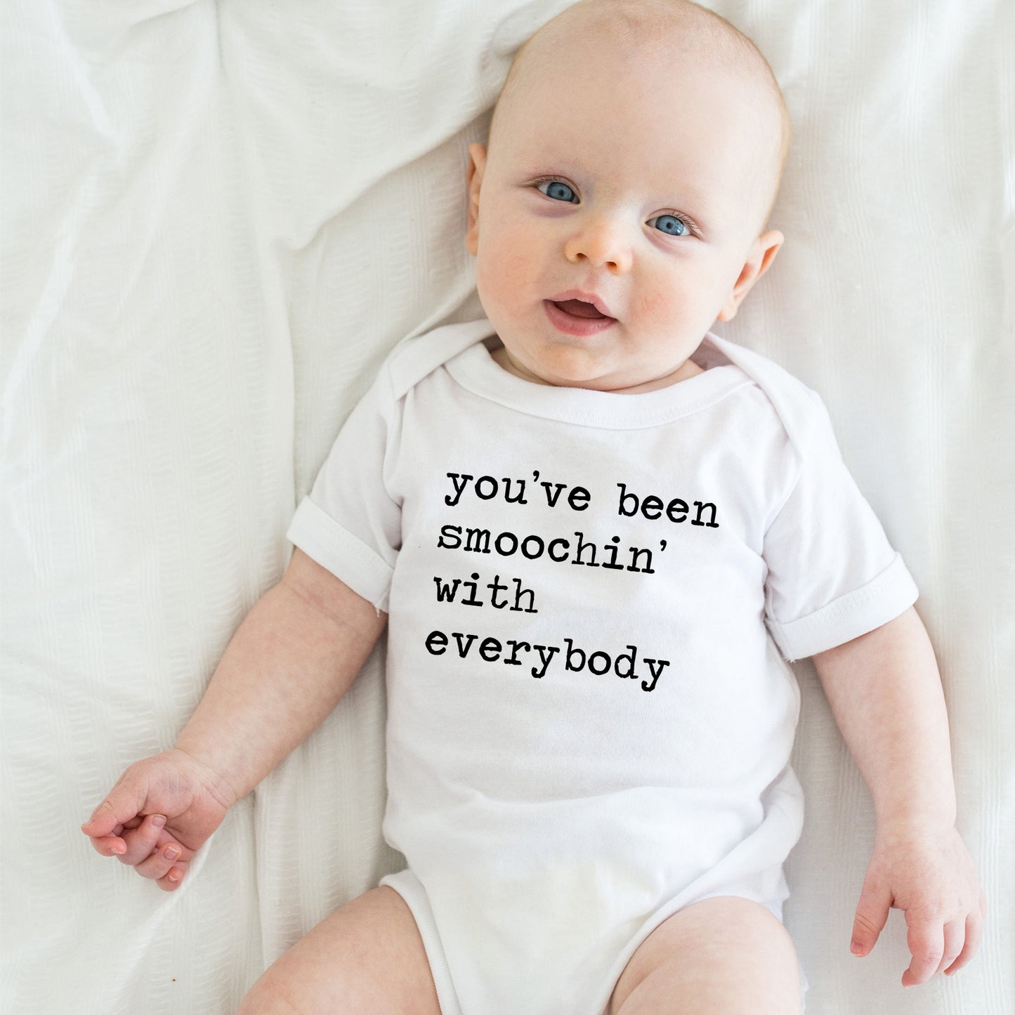 You've Been Smoochin With Everybody - Short Sleeve Kids Shirt