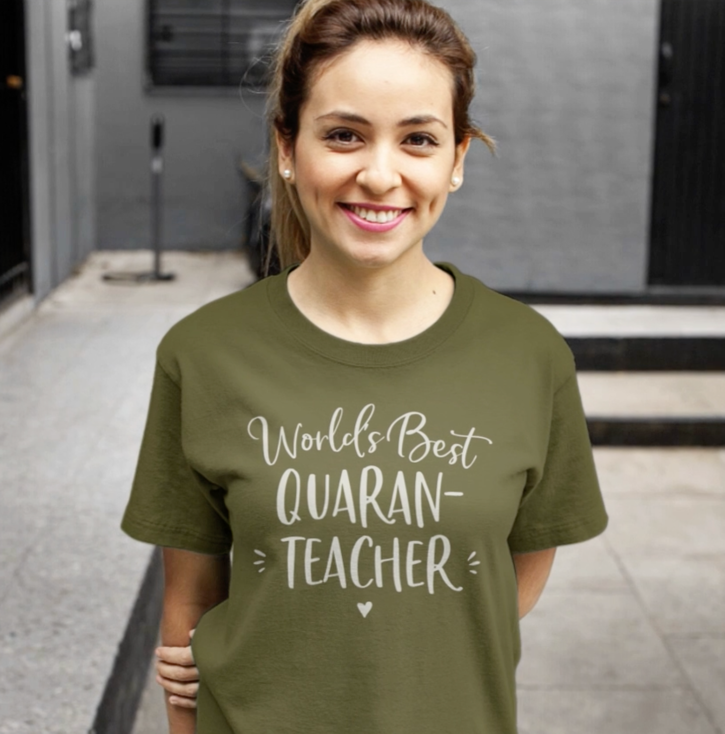 World's Best Quaran-Teacher Unisex T-Shirt