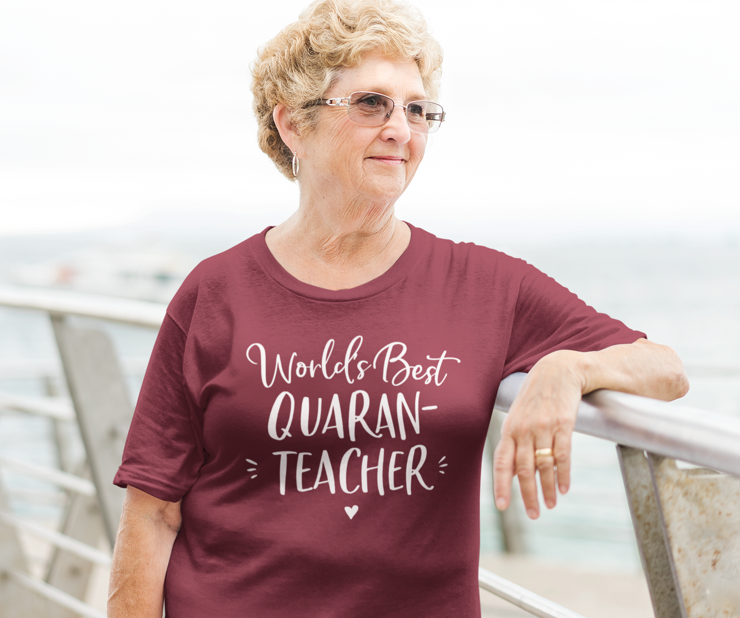 World's Best Quaran-Teacher Unisex T-Shirt