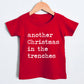 Another Christmas In The Trenches - Short Sleeve Kids Shirt