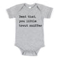 Beat That You Little Trout Sniffer - Short Sleeve Kids Shirt