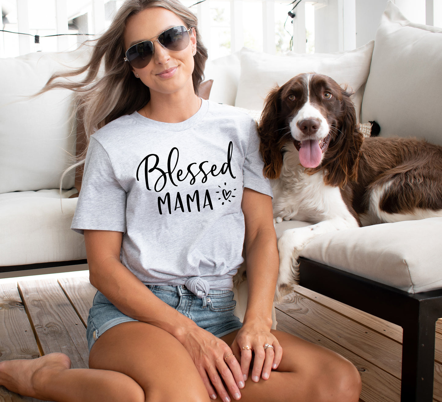 Blessed Mama Unisex T-Shirt