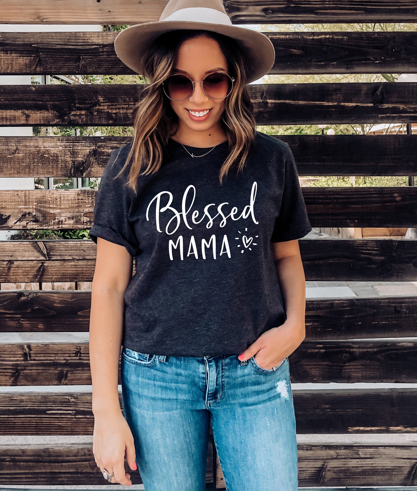 Blessed Mama Unisex T-Shirt