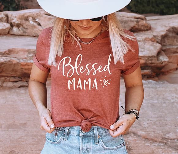 Blessed Mama Unisex T-Shirt