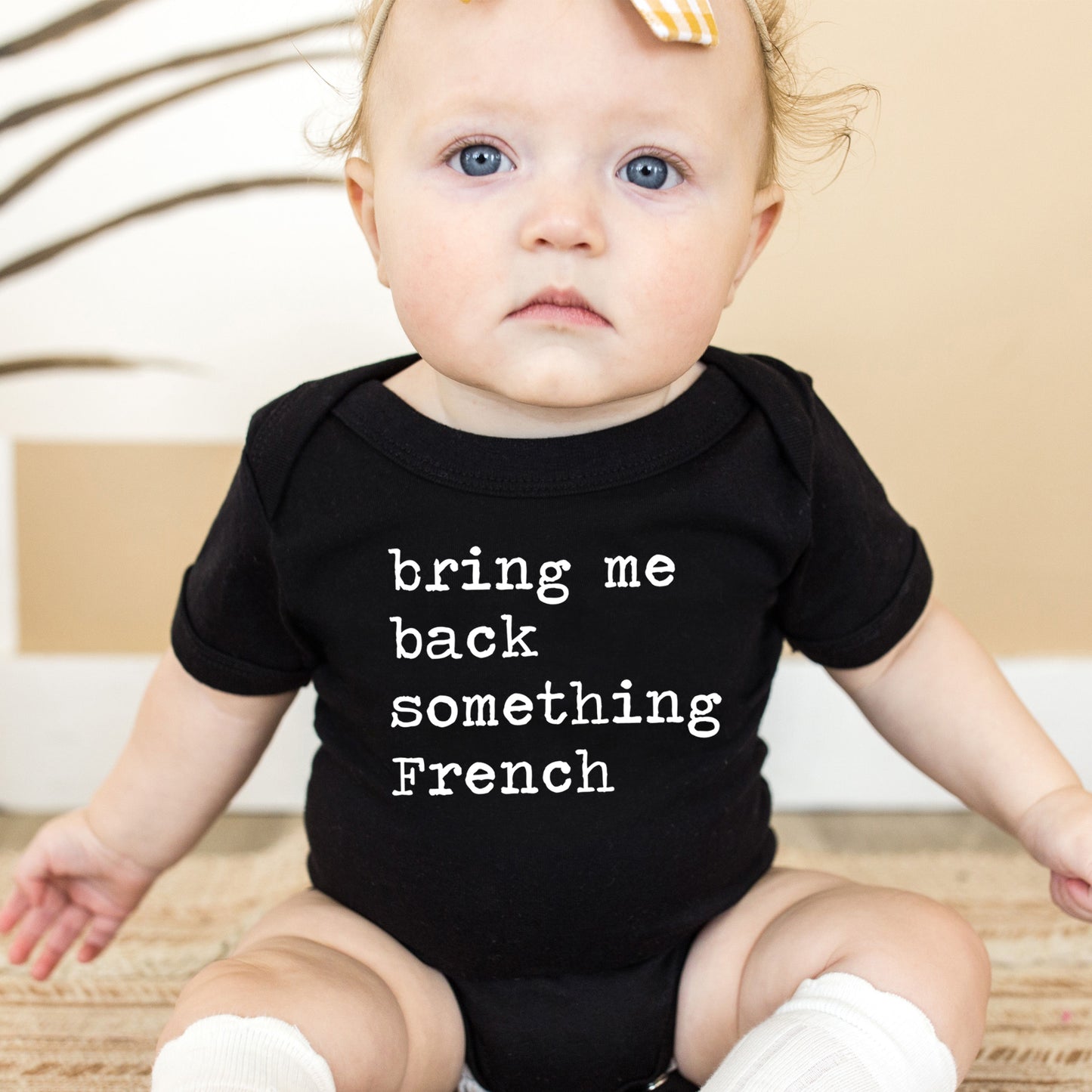 Bring Me Back Something French - Short Sleeve Kids Shirt