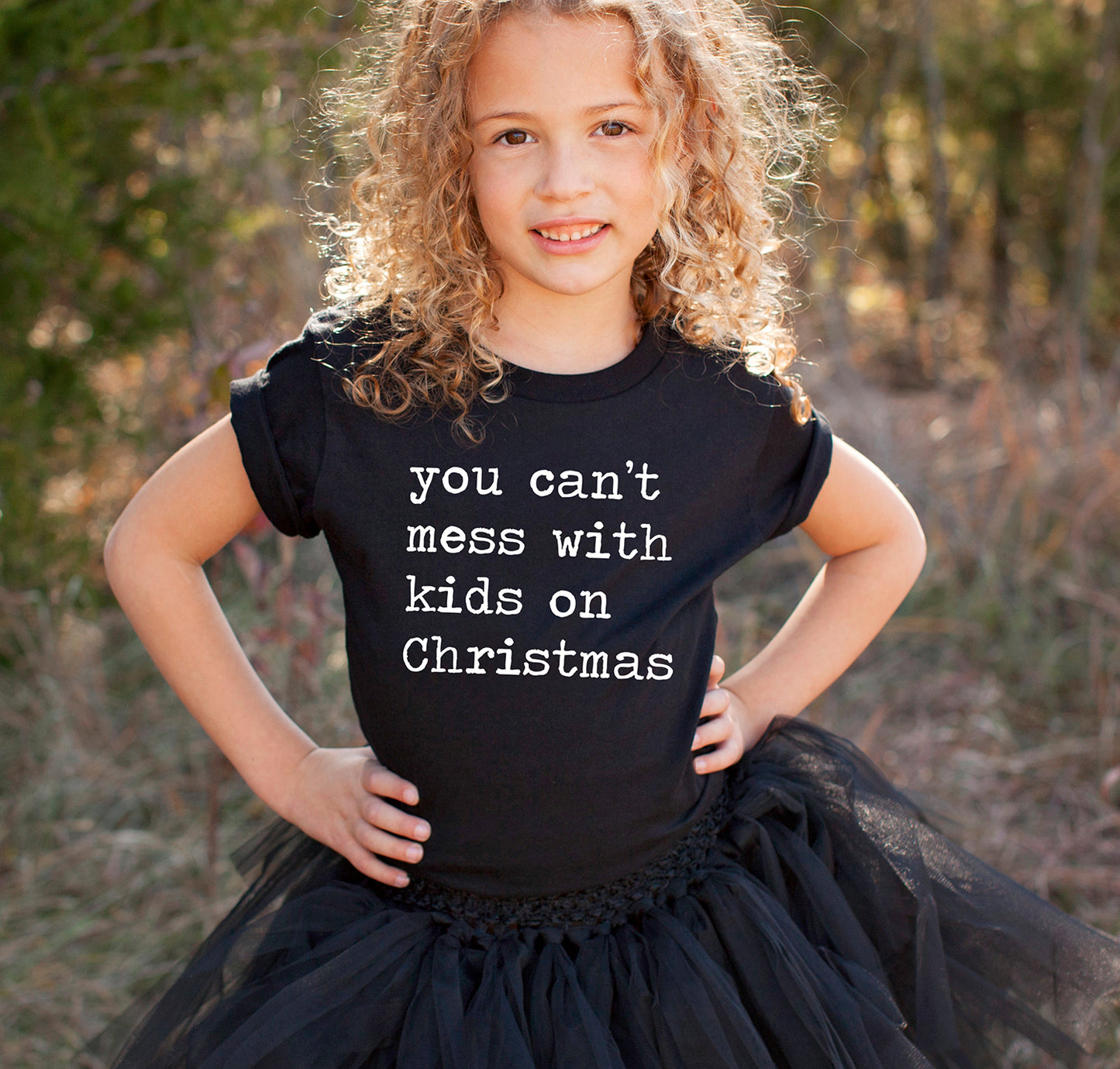 You Can't Mess With Kids on Christmas - Short Sleeve Kids Shirt