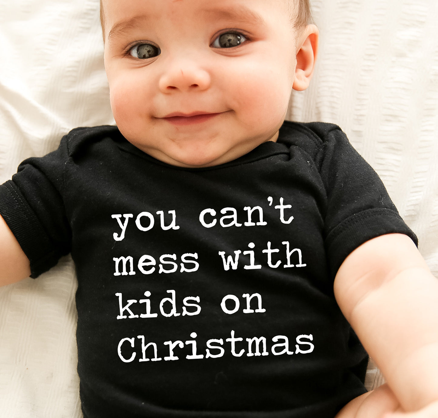 You Can't Mess With Kids on Christmas - Short Sleeve Kids Shirt