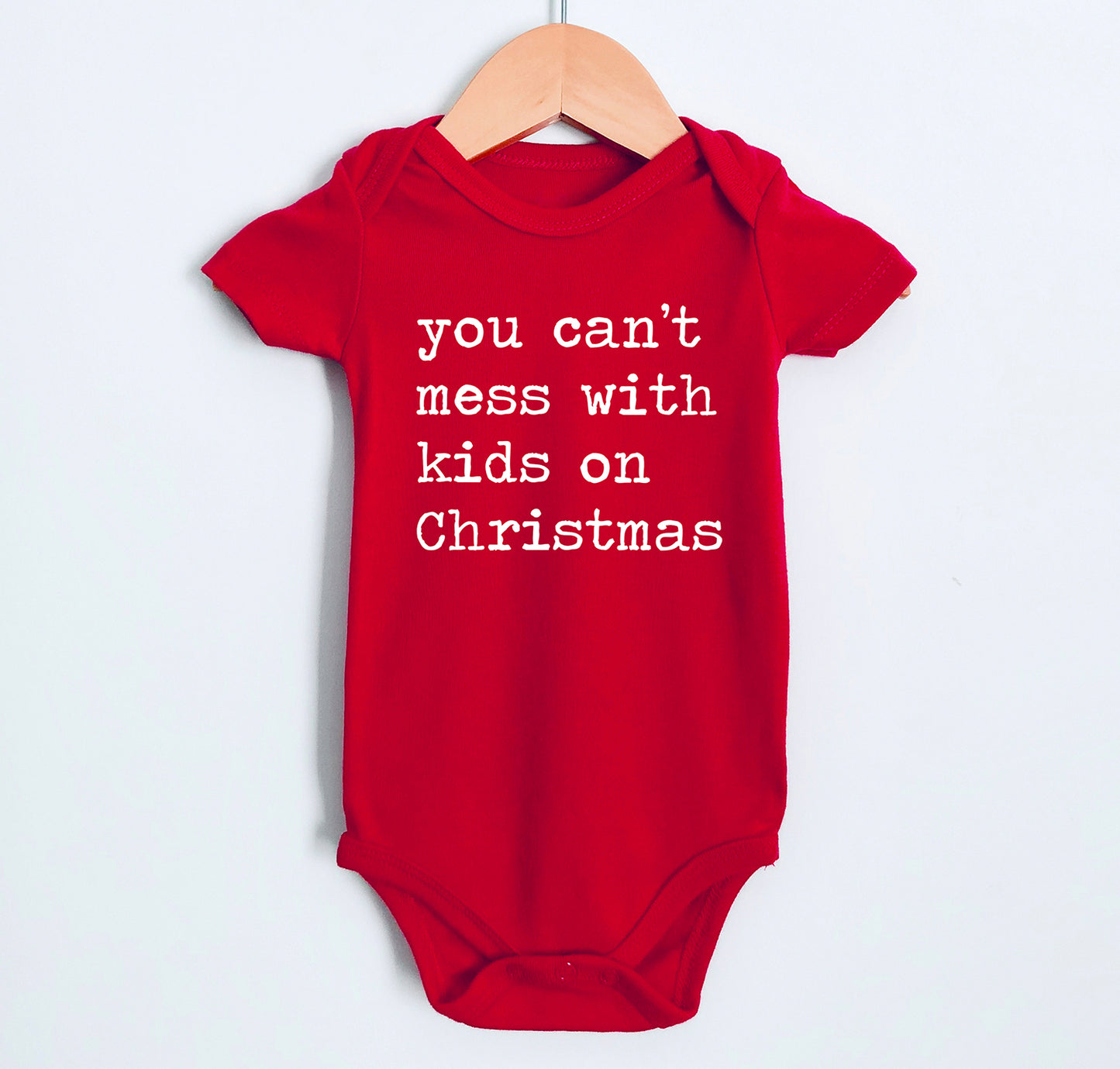 You Can't Mess With Kids on Christmas - Short Sleeve Kids Shirt