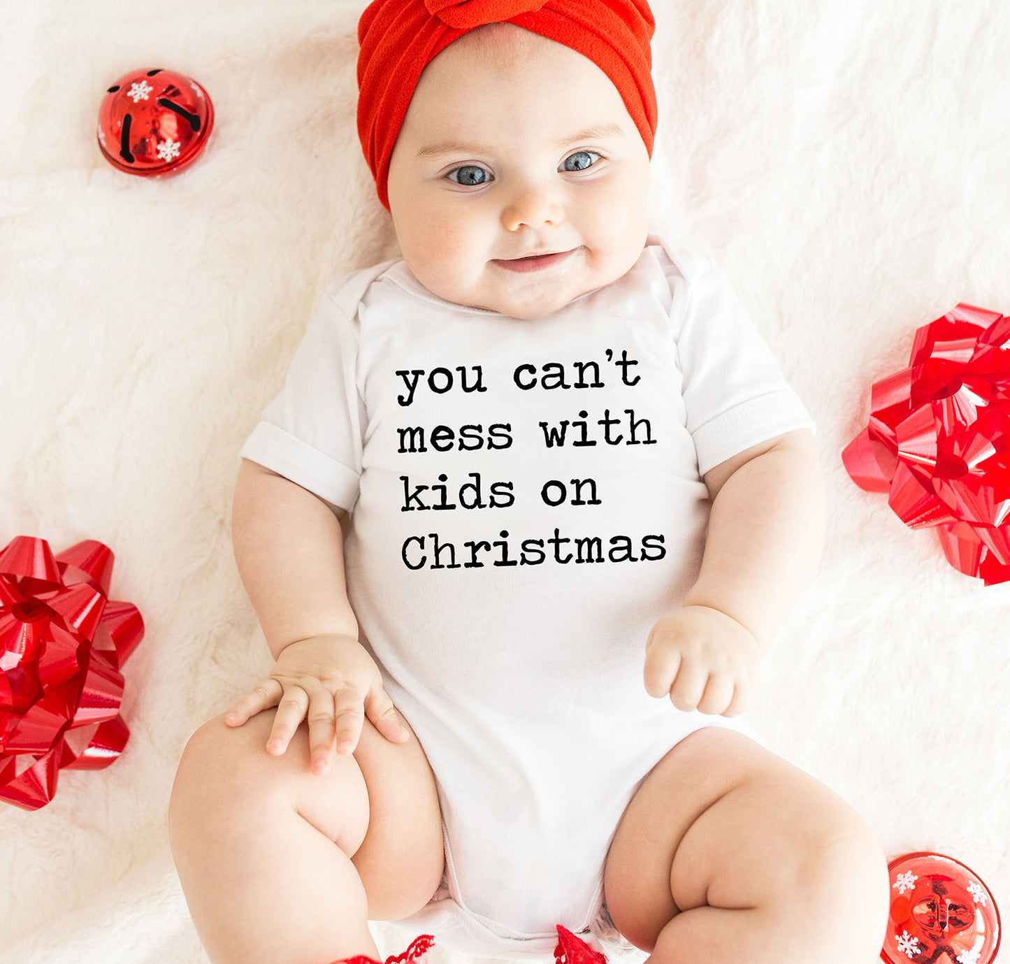 You Can't Mess With Kids on Christmas - Short Sleeve Kids Shirt