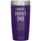 Badass Bonus Dad 20 oz Laser Etched Tumbler