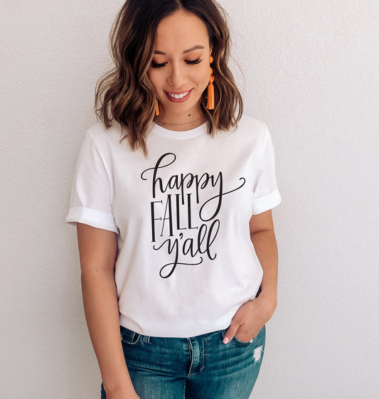 Happy Fall Y'all T-Shirt