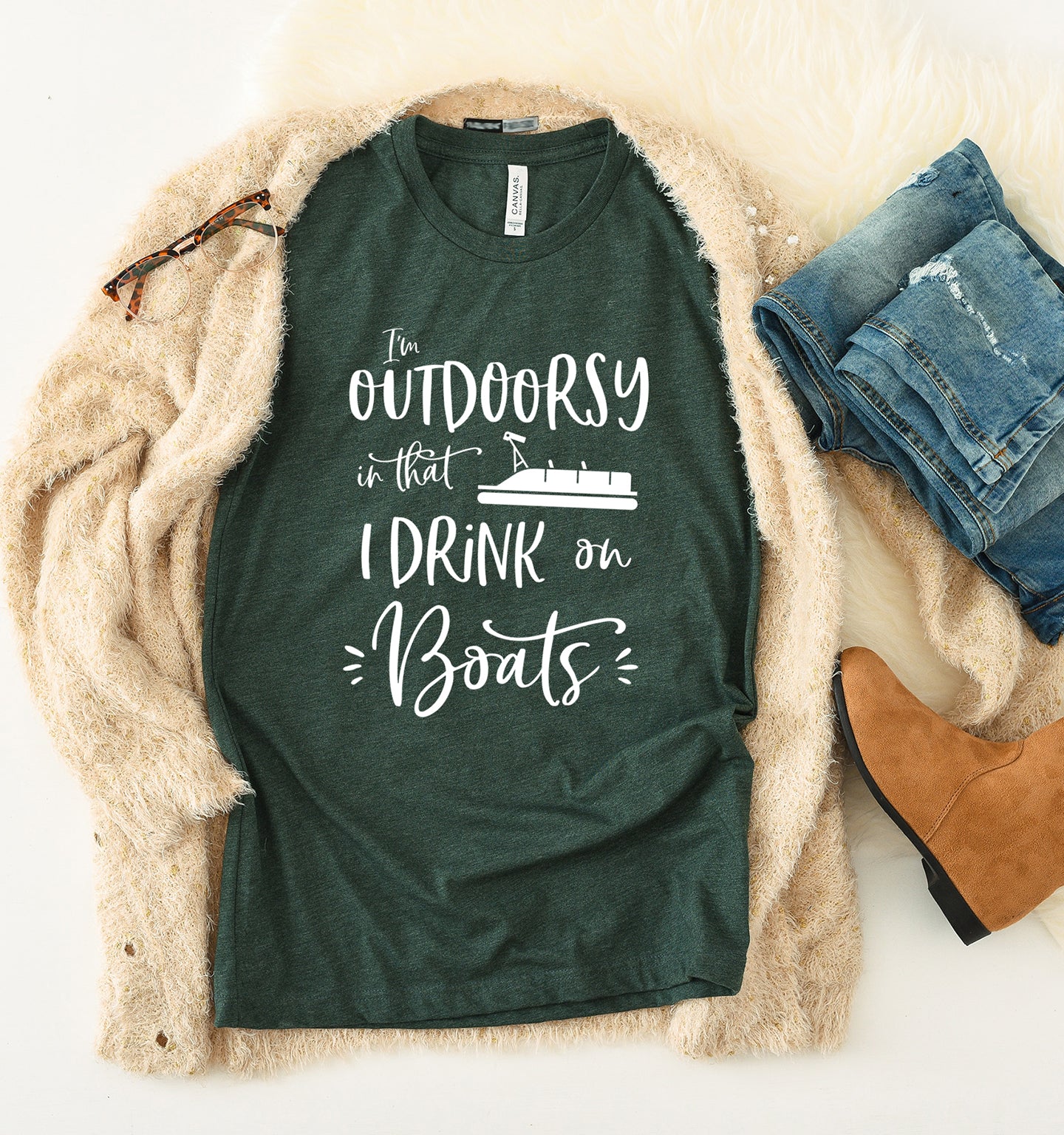I Drink On Boats T-Shirt