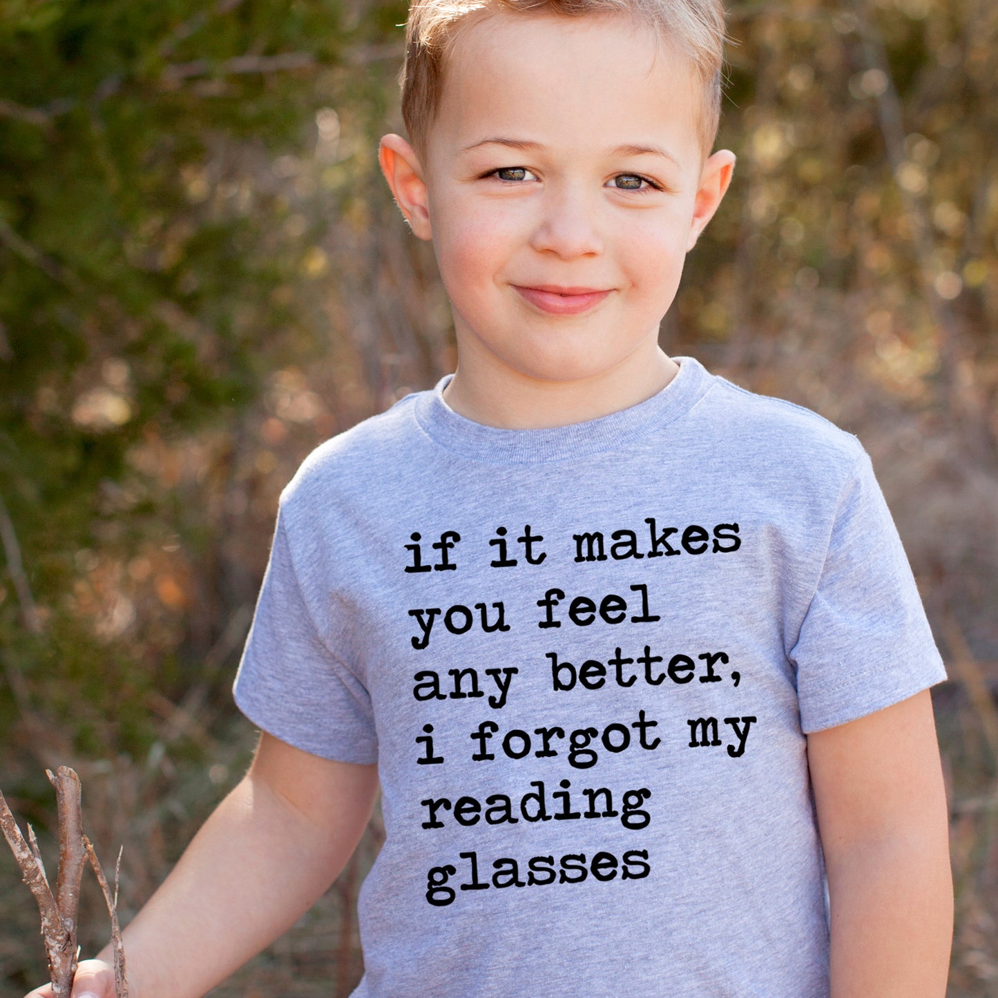 I Forgot My Reading Glasses - Short Sleeve Kids Shirt