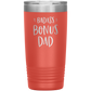 Badass Bonus Dad 20 oz Laser Etched Tumbler