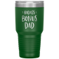 Badass Bonus Dad 30 oz Laser Etched Tumbler