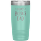 Badass Bonus Dad 20 oz Laser Etched Tumbler