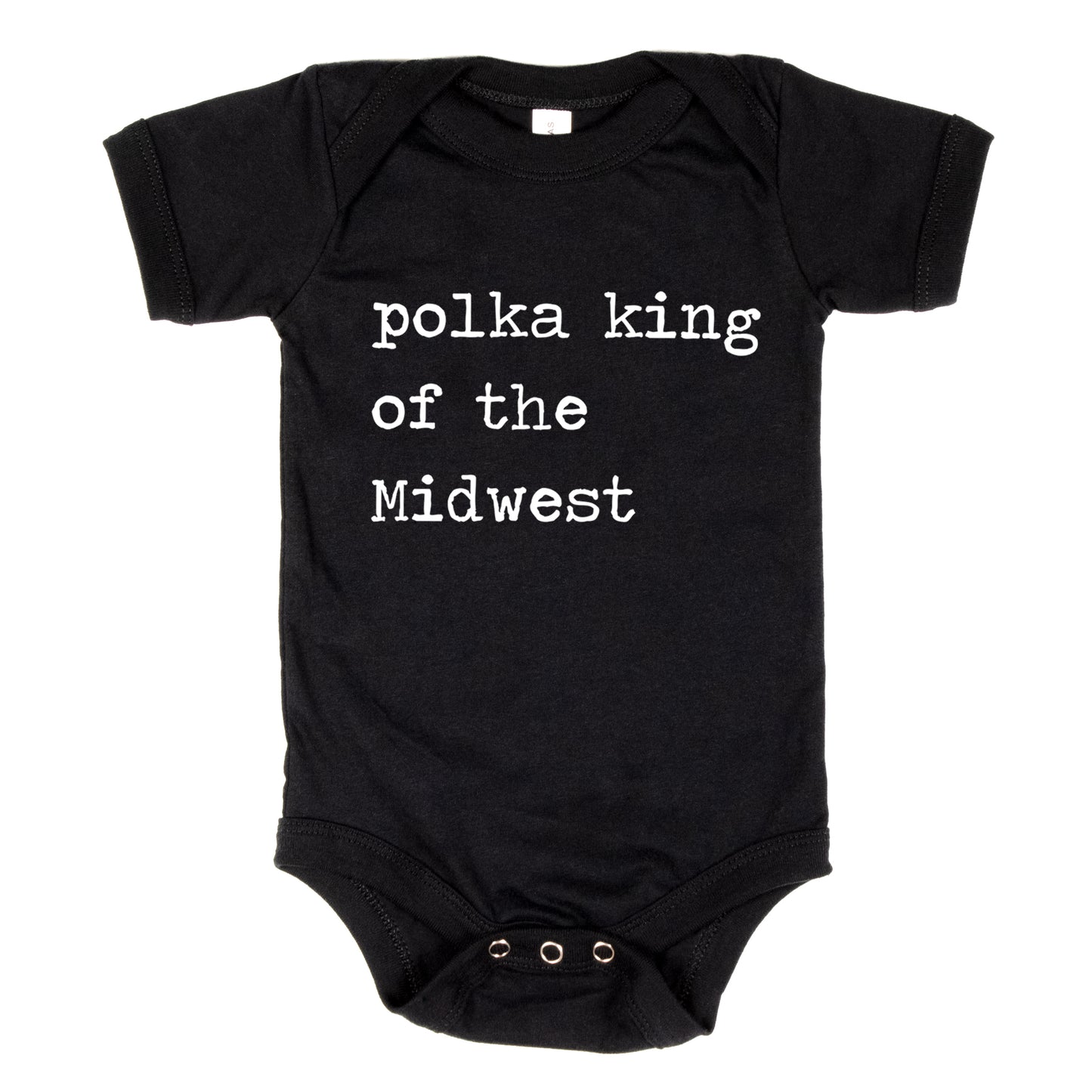 Polka King of The Midwest - Short Sleeve Kids Shirt