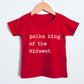 Polka King of The Midwest - Short Sleeve Kids Shirt