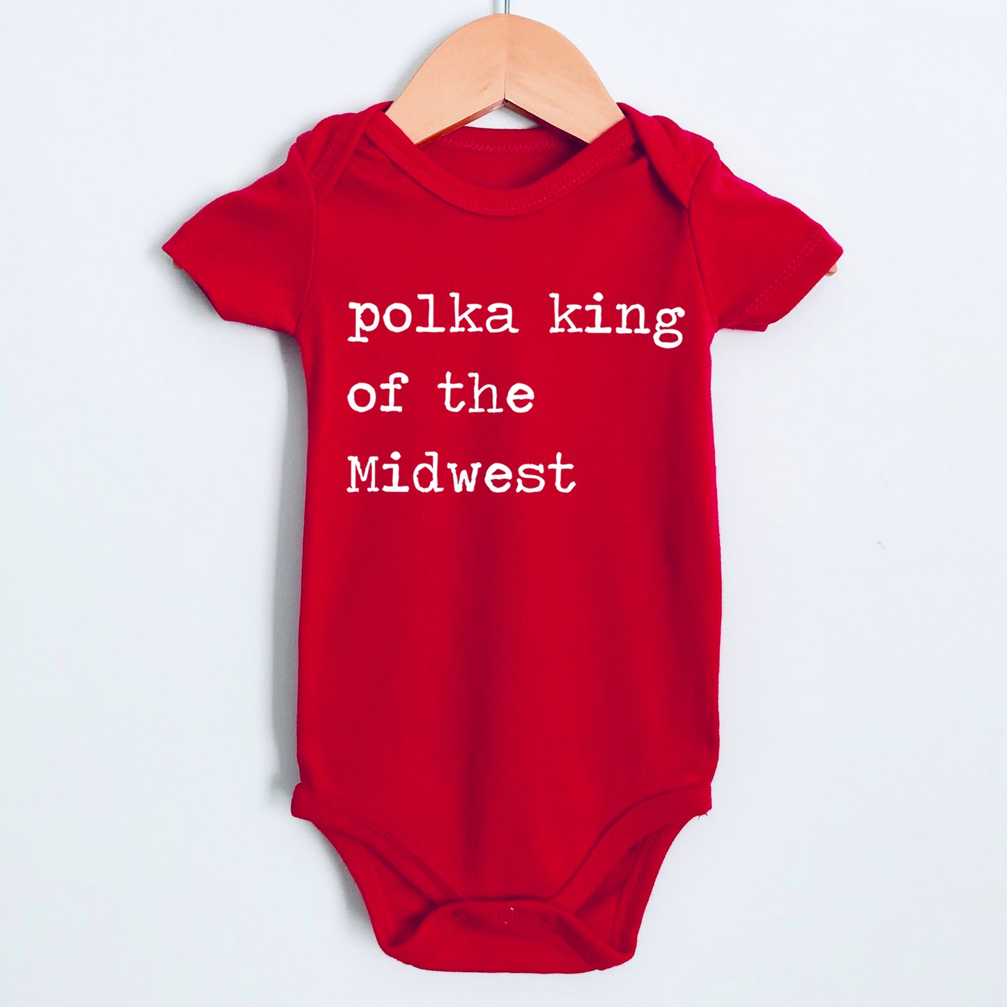 Polka King of The Midwest - Short Sleeve Kids Shirt